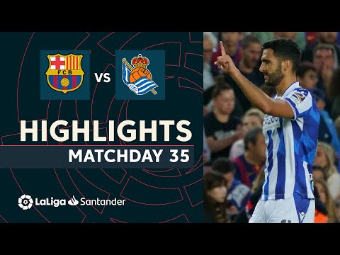 Resumen de FC Barcelona vs Real Sociedad (1-2)