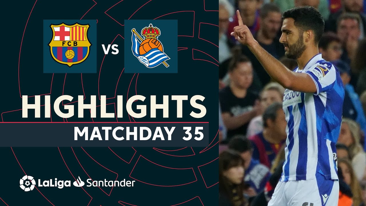 Real Sociedad rompe 32 años de sequía con victoria en el Camp Nou 🏟️