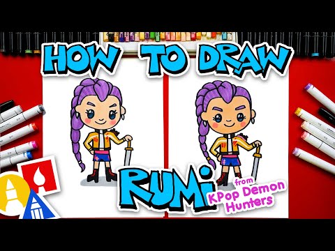 Step-by-Step Guide to Drawing Rumi from KPop Demon Hunters