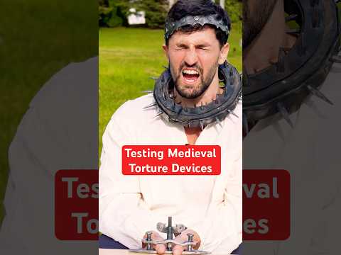 Testing Medieval Torture Devices For Science! #science #medieval #experiment