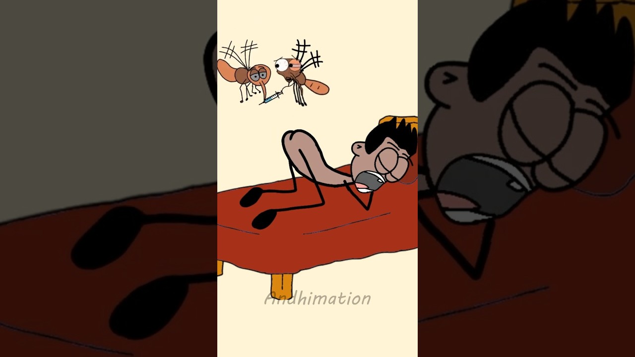 Midnight Mosquito Revenge! 😂 Best Animation Memes