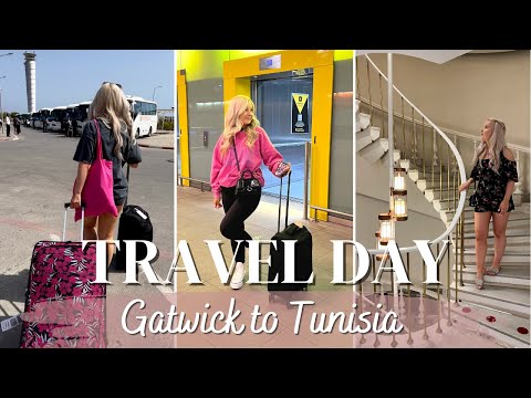Tunisia Travel with us and first day | Gatwick to Enfidha | Tui Blue Scheherazade