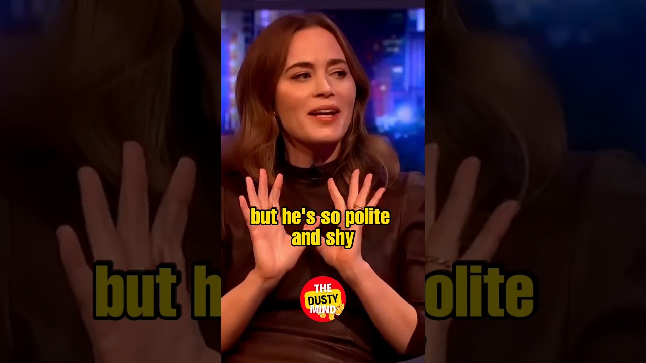 Emily Blunt Talks About Cillian Murphy 🤩❤️ #shorts
