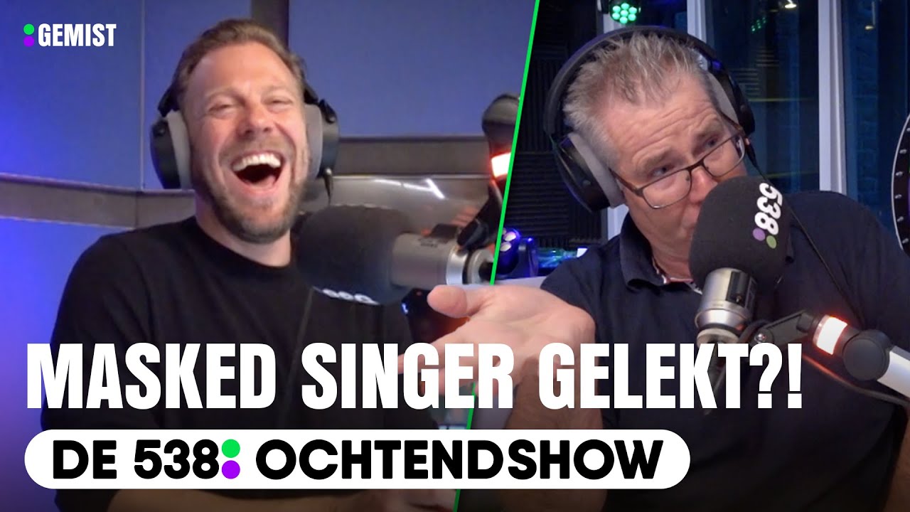 Rick ontvangt per ongeluk deelnemerslijst The Masked Singer 🫢