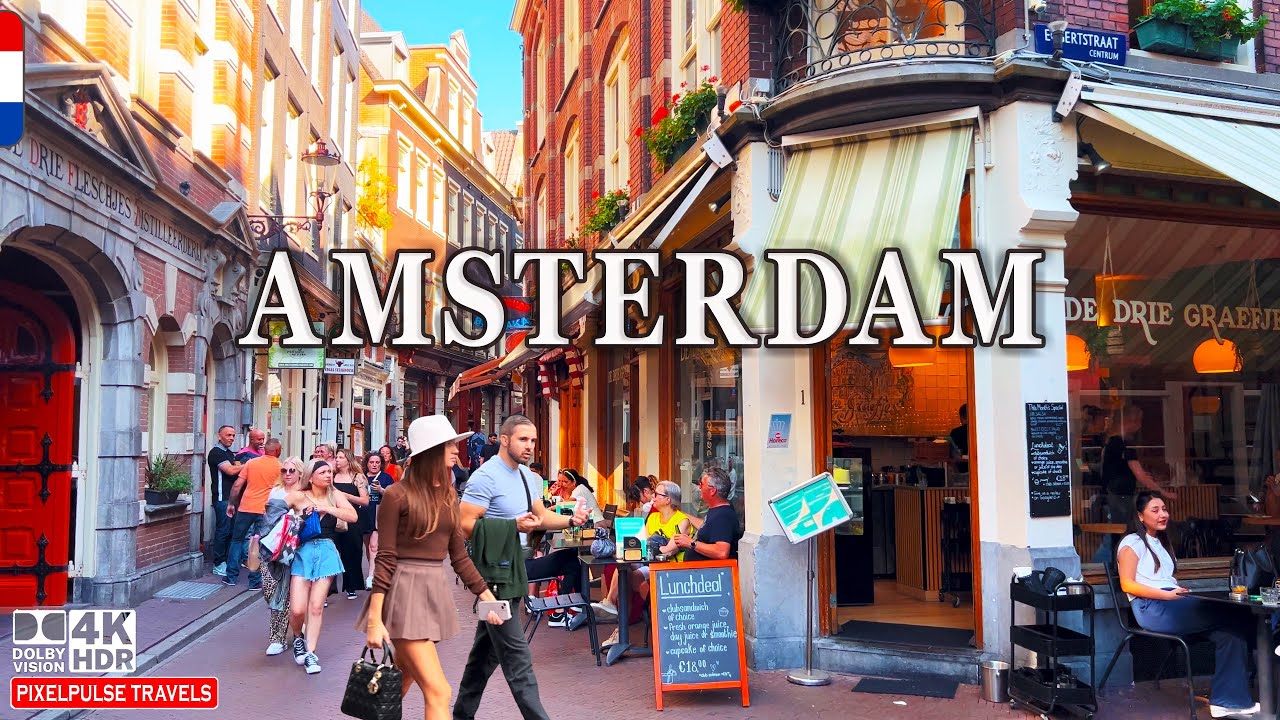 Amsterdam in 4K: Walking Tour of a Living Painting 🎨
