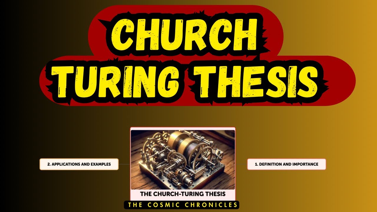 Understanding Computability & the Church-Turing Thesis 🤖