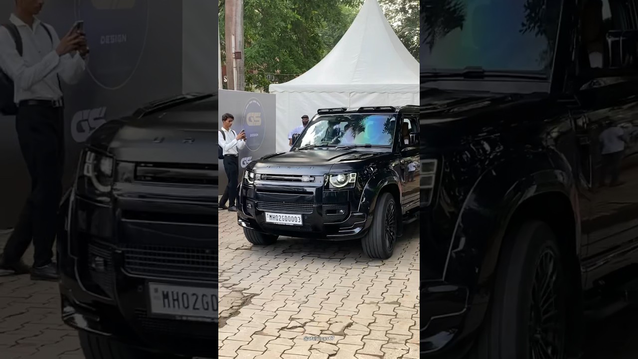 Luxury Defender with Urban Kit 🖤 – The Ultimate City Cruiser in Mumbai