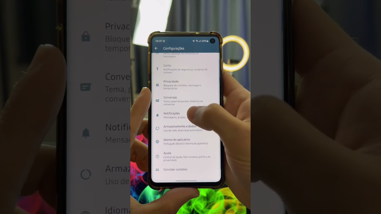 Ative o Modo Colorido no WhatsApp 🌈