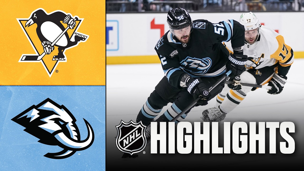 Penguins vs. Mammoth | NHL Highlights | March 14, 2026
