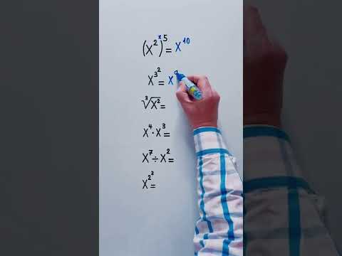 APRENDE ÁLGEBRA desde cero | Leyes de los exponentes