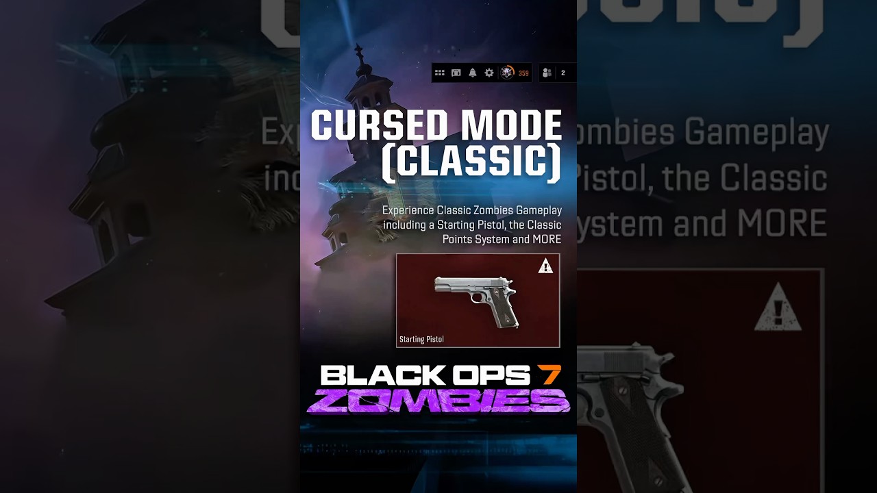Black Ops 7 Zombies Classic & Cursed Mode Confirmed! 🎮