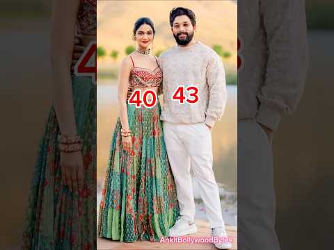 "South Indian Actors & Their Wives | Surprising Age Gaps You Didn't Know!š²šāā #shorts #tollywood