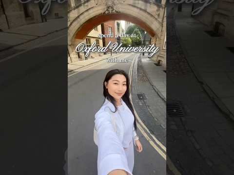 Spend a Day at Oxford University with Me 💫 #college #vlog #studywithme #productivity #studytips