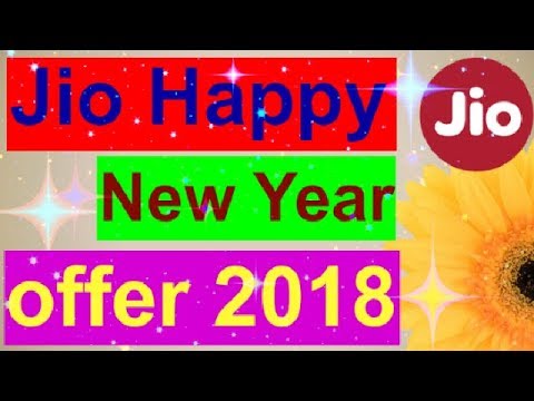 Jio New Year 2018 Unlimited Call & Data Plans 🎉