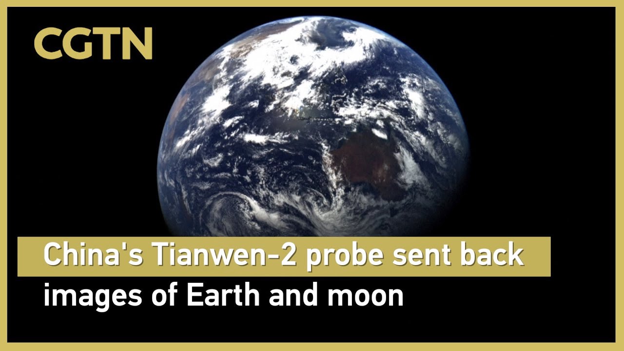 Stunning New Images of Earth and the Moon from China's Tianwen-2 Probe 🌍🌕