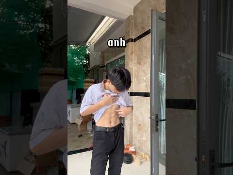 Phần 3 | Các bài tập bụng dành cho anh em khi đi học về 🔥#workout #absworkout #motivation