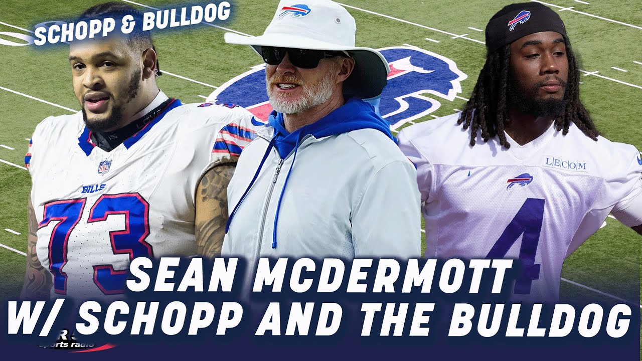 Sean McDermott Reveals Details on James Cook Extension & Dion Dawkins Injury Update 🏈