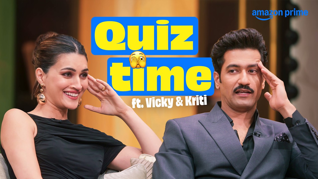 Vicky Kaushal's Hidden Camera? 👀 | Two Much on Prime Video