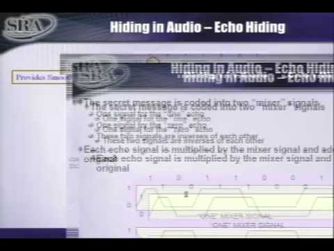 CERIAS Security: John Oritz: Steganography 6/6