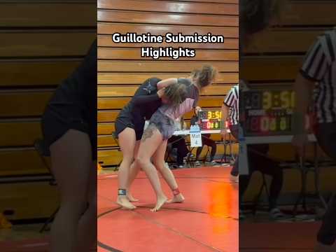 Guillotine Submission Compilation #bjj #jiujitsu #submission #summeronshorts