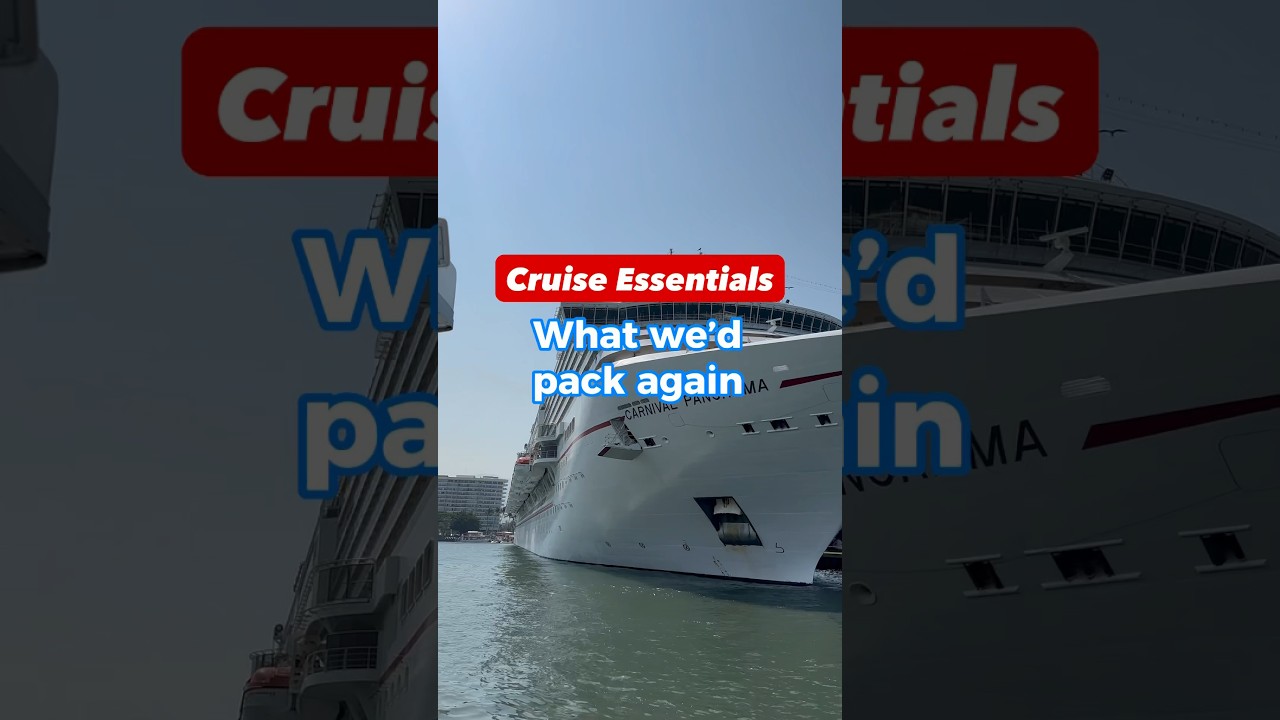 These are some of the cruise essentials that we actually used and recommend you pack on your cruise!