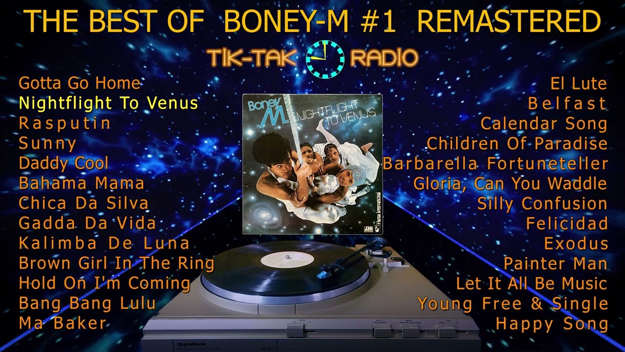 BONEY M - The Ultimate Remastered Greatest Hits Collection 🎶