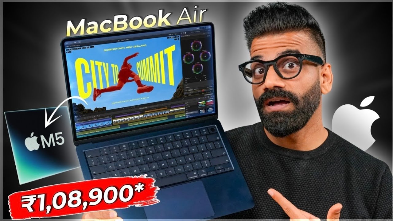 MacBook Air M5 Unboxing & First Look - True Game Changer!🔥🔥🔥