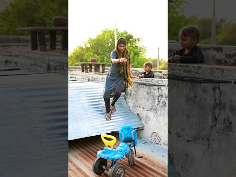 Rudra ki cycle Mil Gayi 😱😍 #shorts #maa #cycle #youtubeshorts