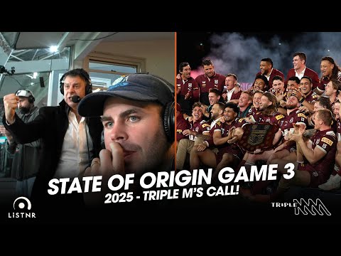 NSW Blues v Queensland Maroons, State of Origin Game III Highlights, 2025 | Triple M NRL