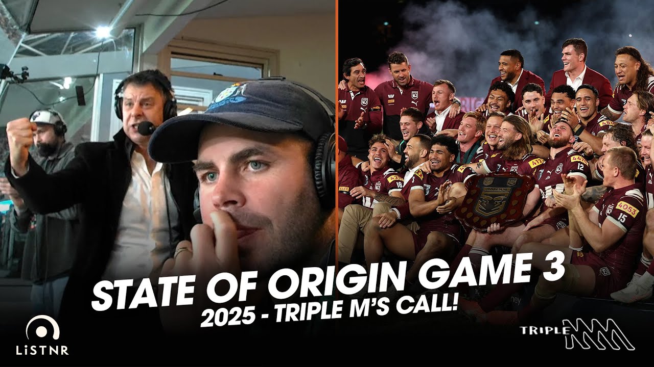 NSW Blues vs Queensland Maroons Game III Highlights | 2025 State of Origin Decider 🏉
