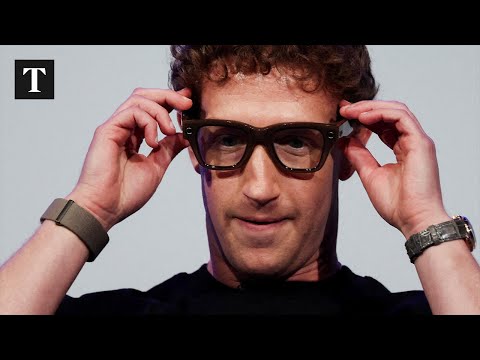 Zuckerberg Demos New Meta Glasses With Built-In Display