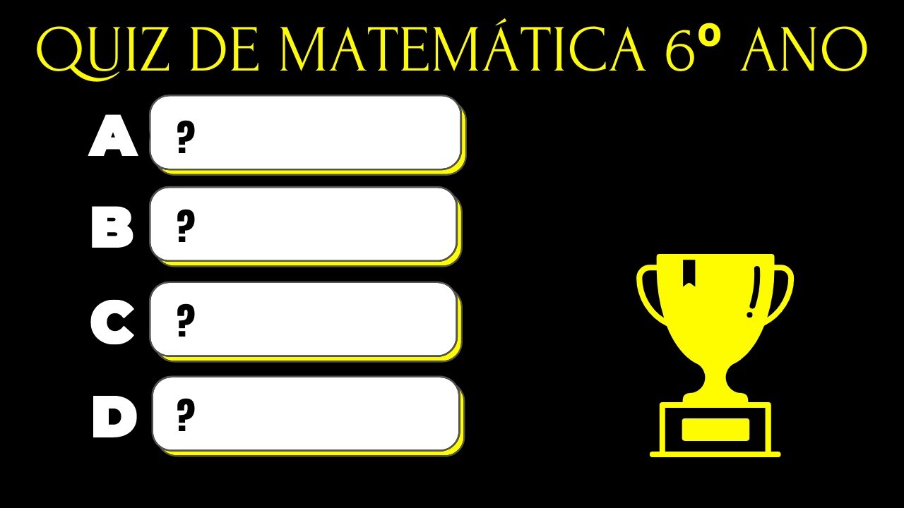 Desafie-se com o Melhor Quiz de Matemática do 6º Ano! 🧠