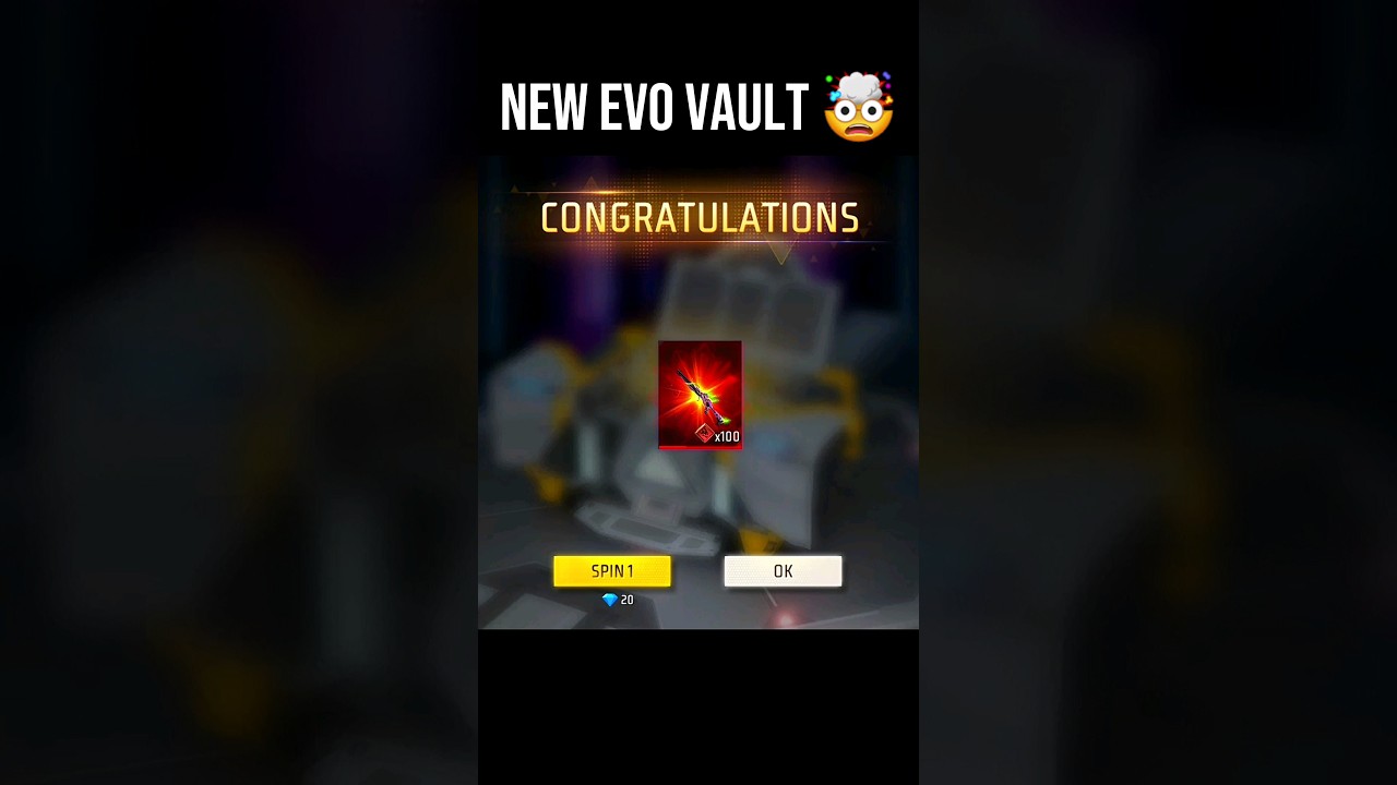 Free Fire Evo Vault Spin Trick 🤯