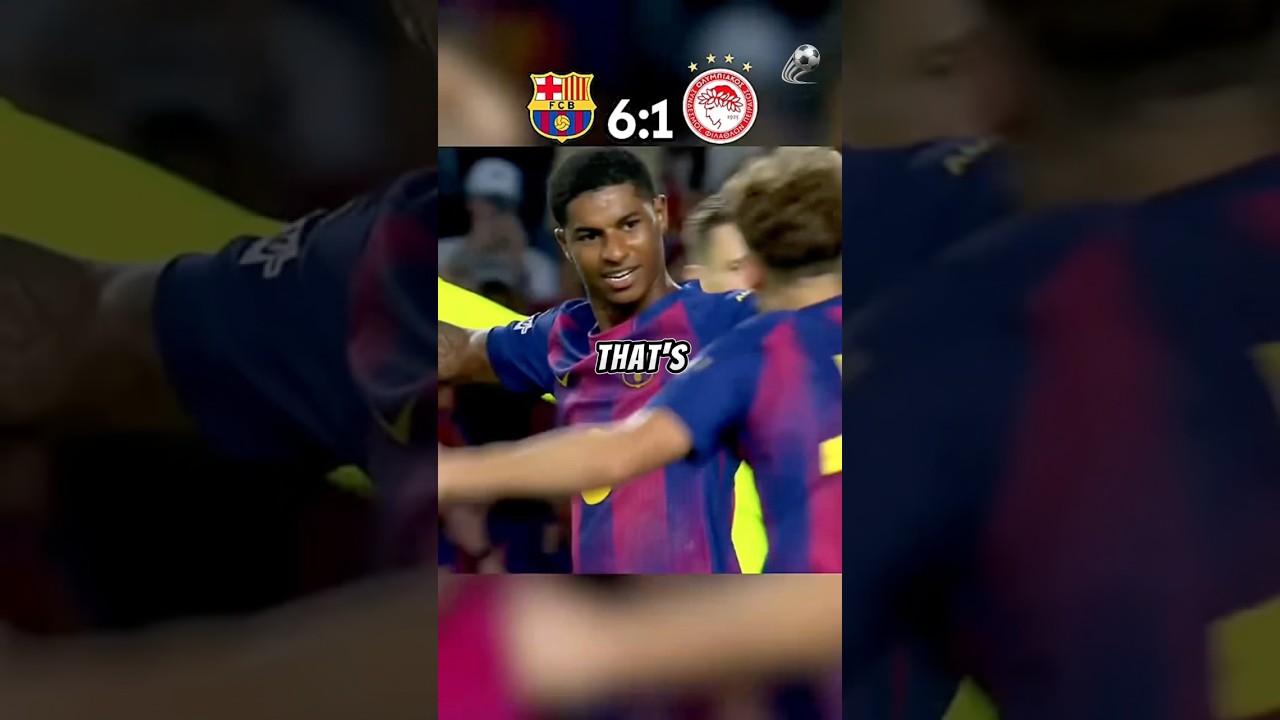 Barcelona Scored 6 Before El Clásico… But Rashford’s Goal Stole the Show 😱⚽