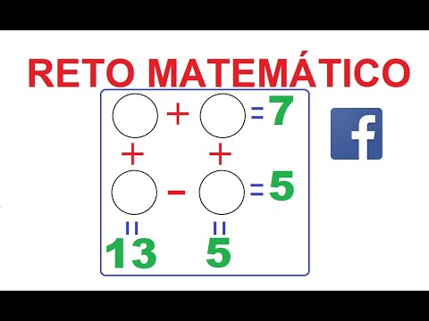 RETO MATEMÁTICO.  SISTEMA DE ECUACIONES