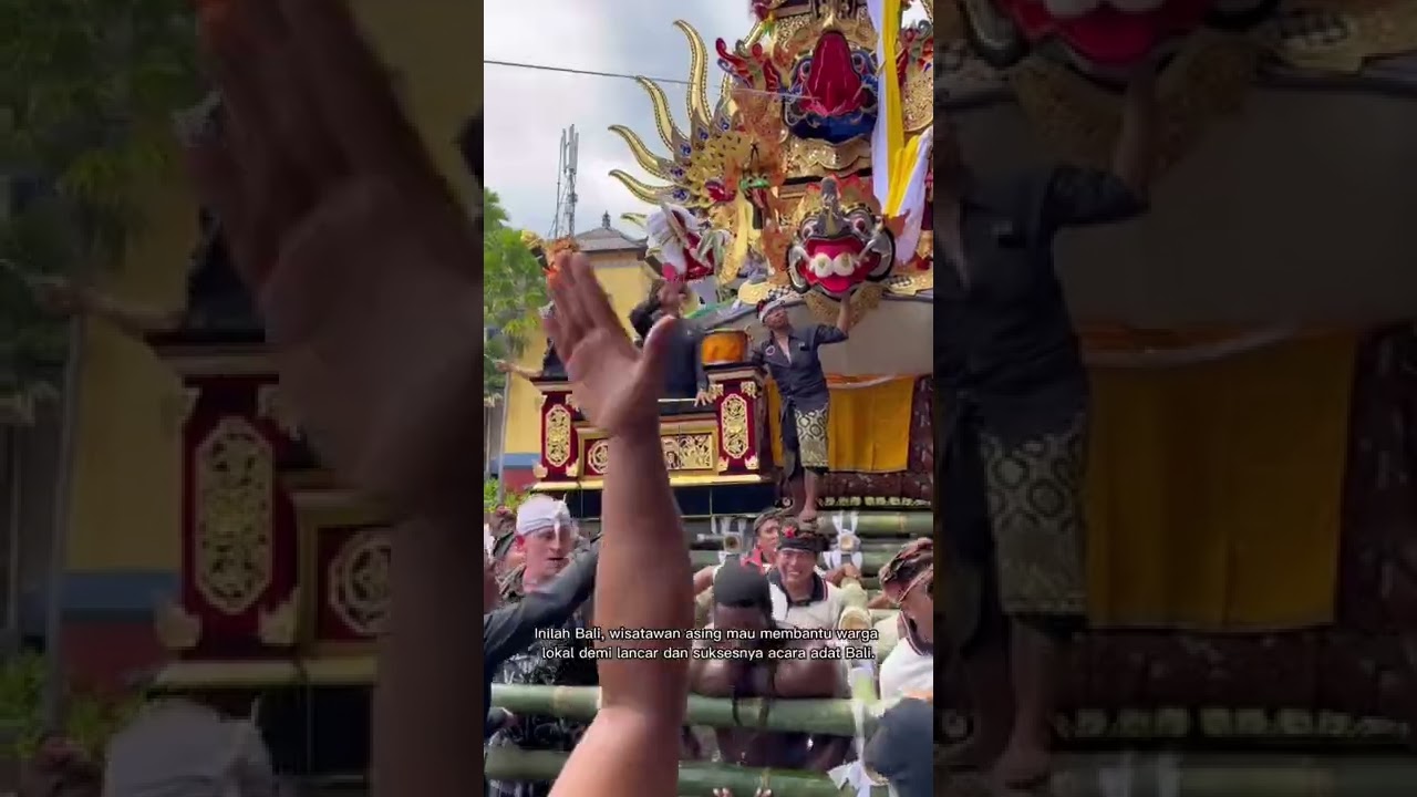 Wisatawan Asing Praktikkan Gotong Royong di Bali 🌺