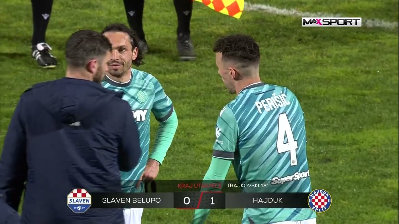 Hajduk Wins 1-0 Against Slaven Belupo in 31st Round of SuperSport HNL ⚽