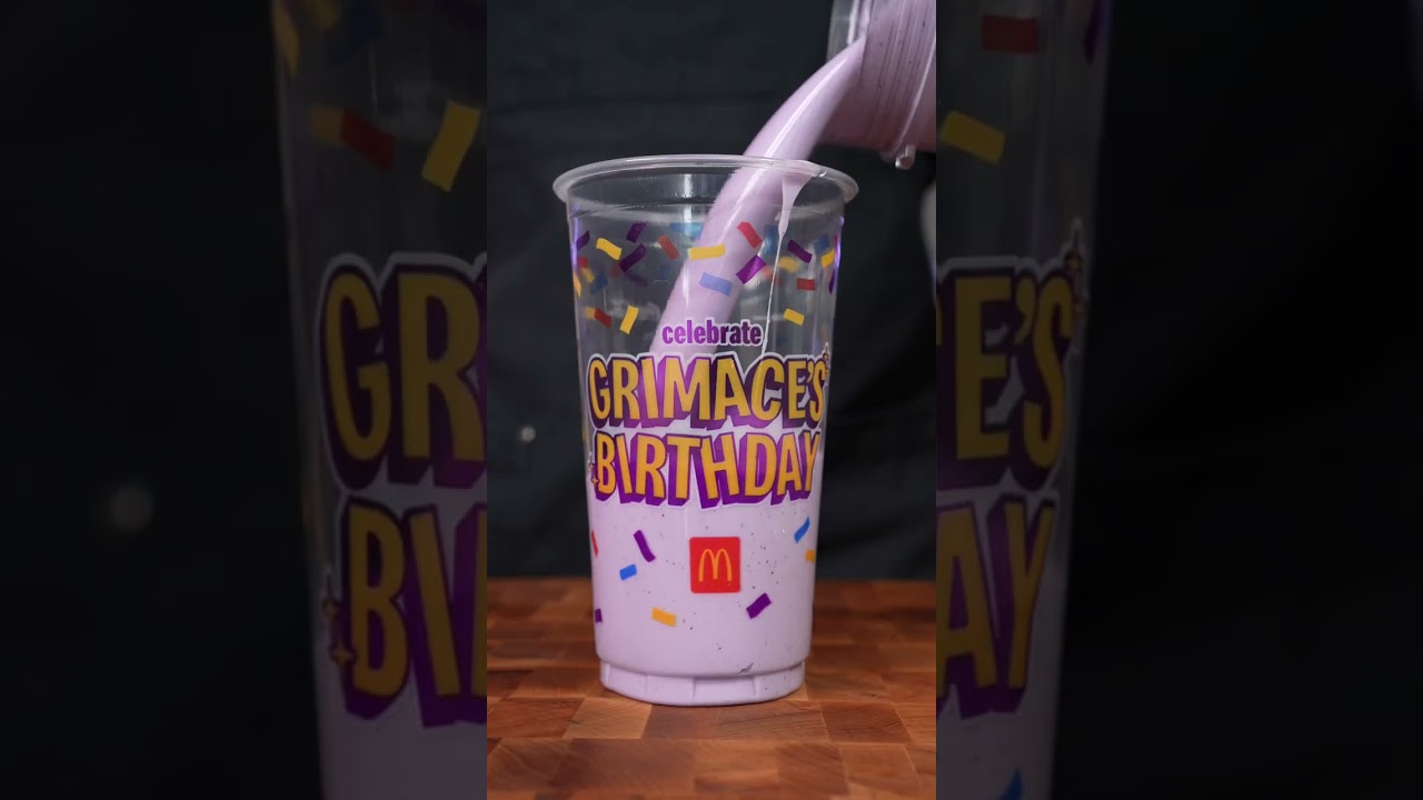THE GRIMACE SHAKE??!😨
