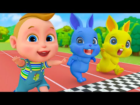 Tập Thể Dục, Em Bé Ngoan, Quả Bóng Tròn | Liên khúc Nhạc Thiểu Nhi Phim Hoạt Hình Con Thỏ Hay Nhất