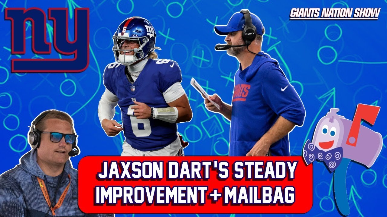 Jaxson Dart's Growth & Giants Mailbag π¬