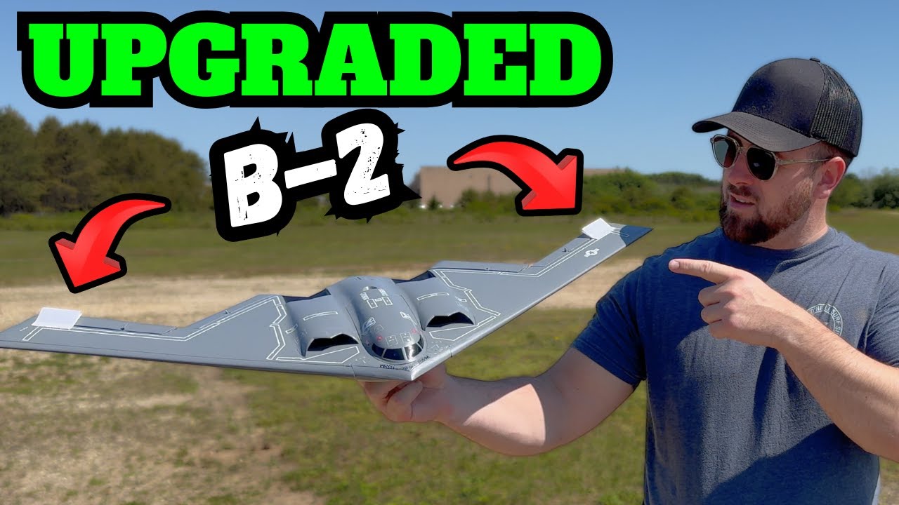 E-flite Micro B-2 Stealth Bomber RC Jet Gets Even More Realistic ✈️