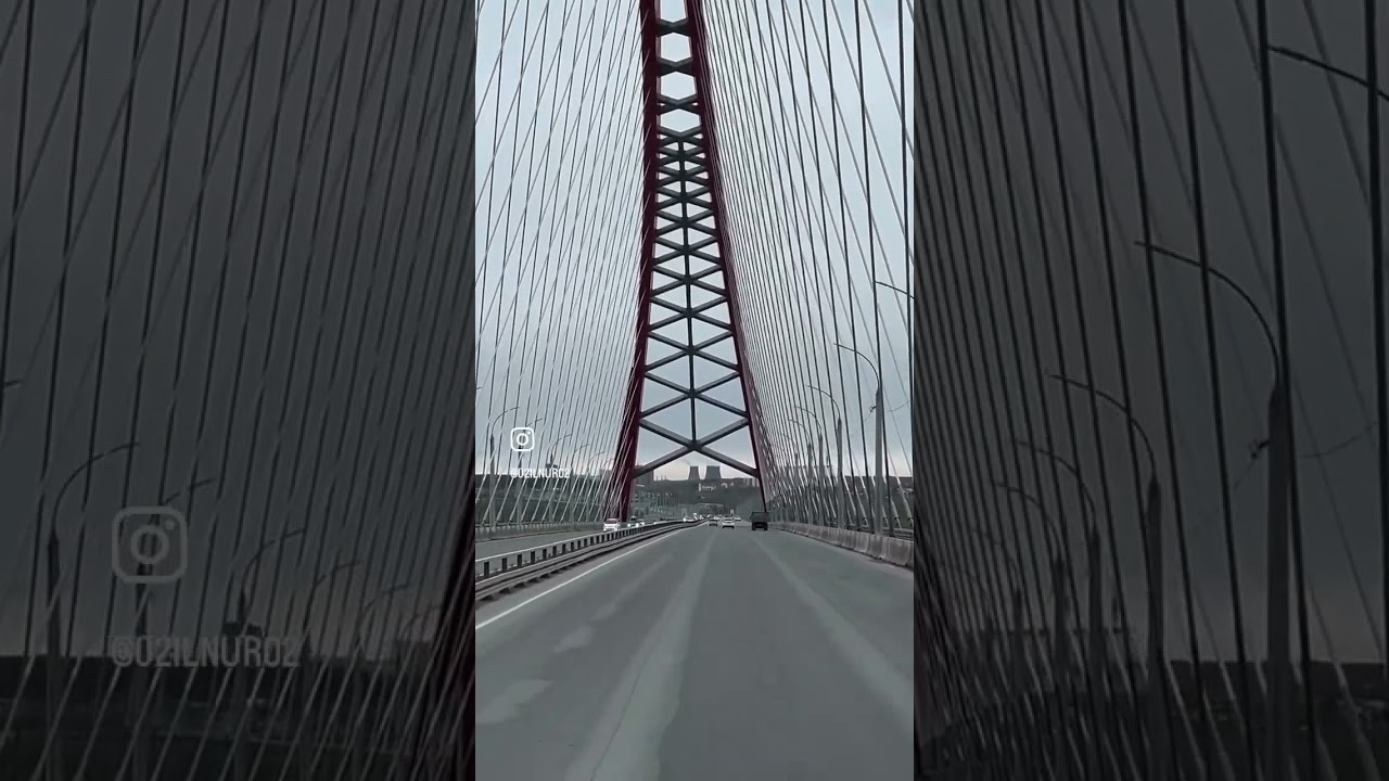 Бугринский мост в Новосибирске 🚗