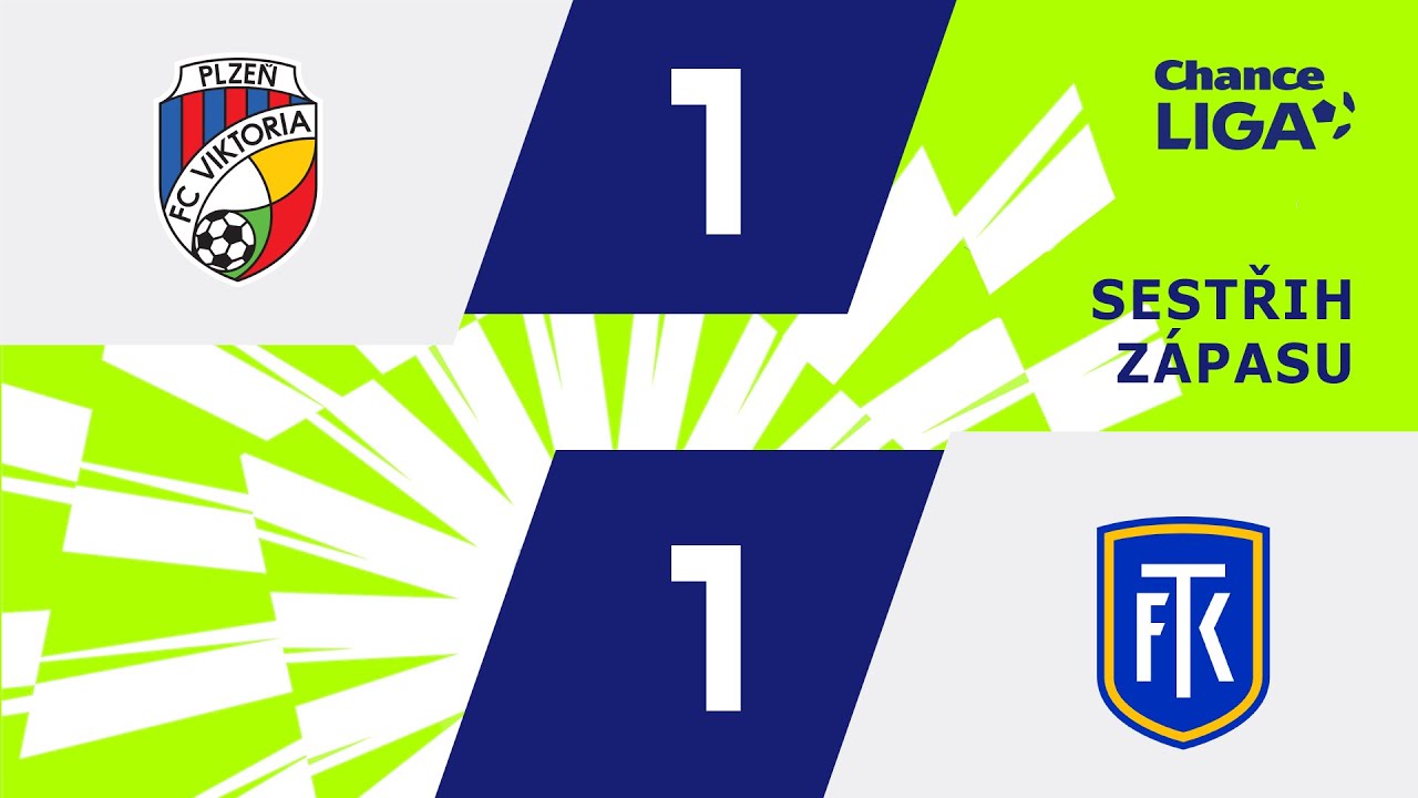 Plzeň a Teplice remizovaly 1:1 v dramatickém zápase ⚽