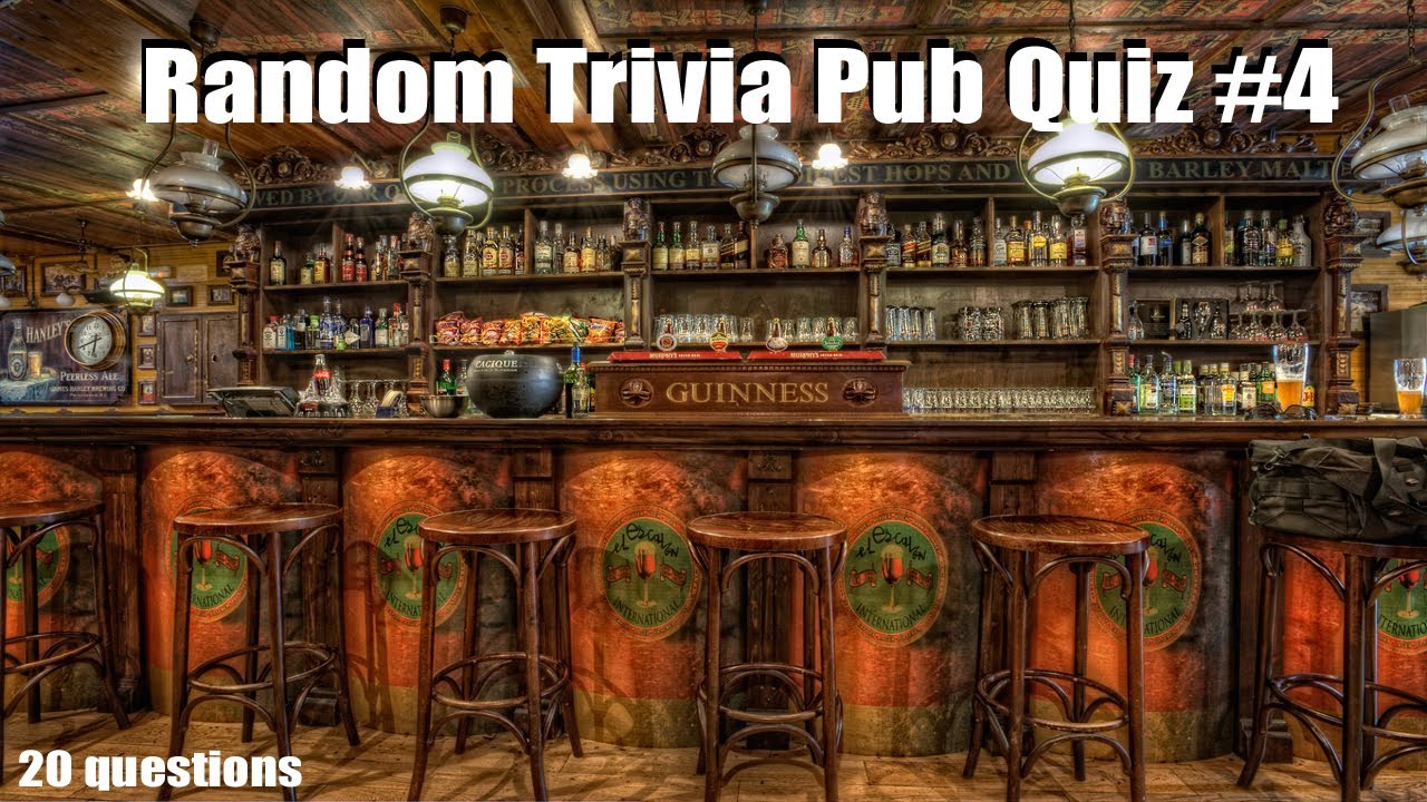 Random Trivia Pub Quiz #4 - 20 Questions on General Knowledge (Episode 94)