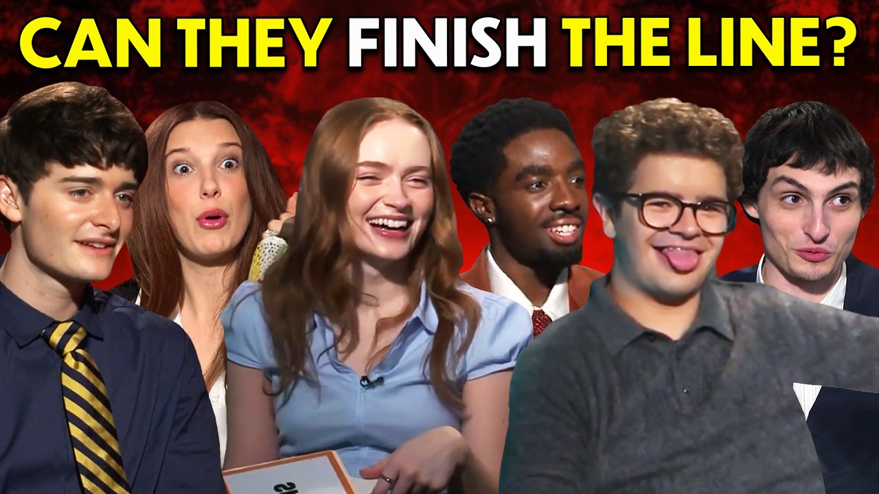 Stranger Things Cast Attempts Famous Lines 🎬