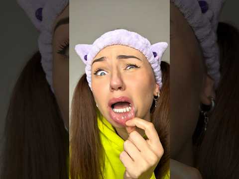 Когда ты случайно прикусил губу🤣 #жизненно #жиза #семья#скетч #скетчи #eseniya #жевачка