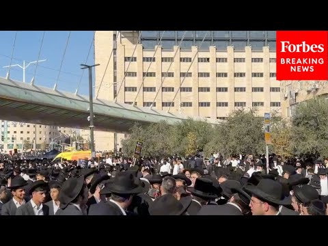 Haredi Community in Israel Protests Against Military Draft