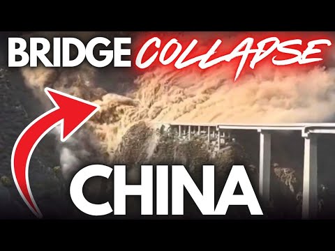 BRIDGE COLLAPSE! CHINA. EVACUATIONS!!!