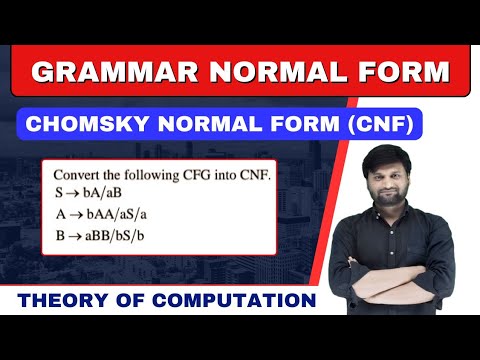 Chomsky Normal Form | CNF | Normal form of CFG | Conversion of CFG to CNF | TOC | FLAT | Automata