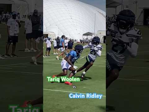 Tariq Woolen Shuts Down Calvin Ridley 1 on 1 ❌ #nfl #football